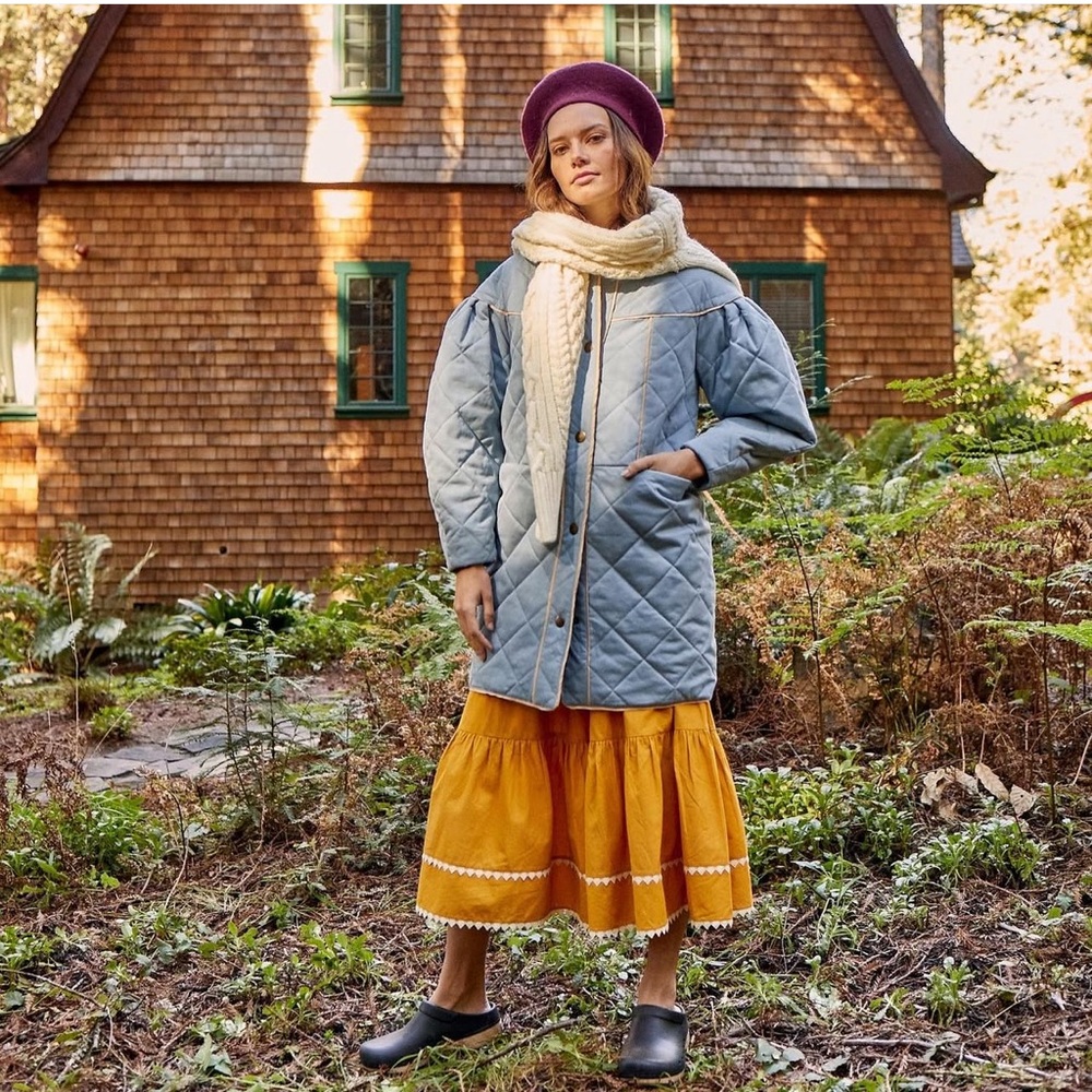 Hunter Bell NYC Quilted Browning Coat